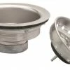 Plumb Pak Stainless Steel Strainer with Fixed Post Basket - PP8PC - General Plumbing Hardware