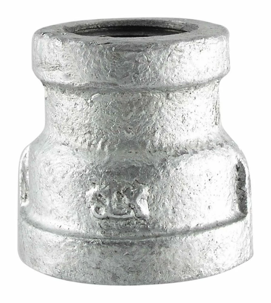 LDR Galvanized Reducing Coupling 2" x 1-1/2" 311 RC-2112 - Malleable Fittings 4 LDR Galvanized Reducing Coupling 2" x 1-1/2" 311 RC-2112 - Malleable Fittings - Image 2