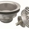 Plumb Pak Stainless Steel Strainer with Twist and Lock Basket - PP5410 - General Plumbing Hardware
