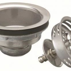 Plumb Pak Stainless Steel Strainer with Twist and Lock Basket - PP5410 - General Plumbing Hardware