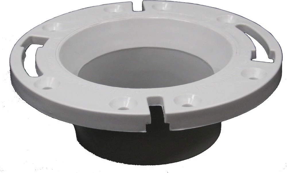 Lasco Fittings 4 Inch x 3 PVC Closet Collar DWV FPV CC-43 - D800422BC - PVC Fittings 3 Lasco Fittings 4 Inch x 3 PVC Closet Collar DWV FPV CC-43 - D800422BC - PVC Fittings