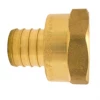 Apollo 3/4 Inch Brass PEX Barb x 3/4 Inch Female Pipe Thread Adapter - APXFA3434 - Bathroom