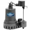 Superior Pump 1/2 HP Submersible Thermoplastic Sump Pump with Vertical Float Switch - 92572 - Pumps & Wells