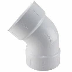 Lasco Fittings 4 DWV 45 Elbow DWV - PVC Fittings