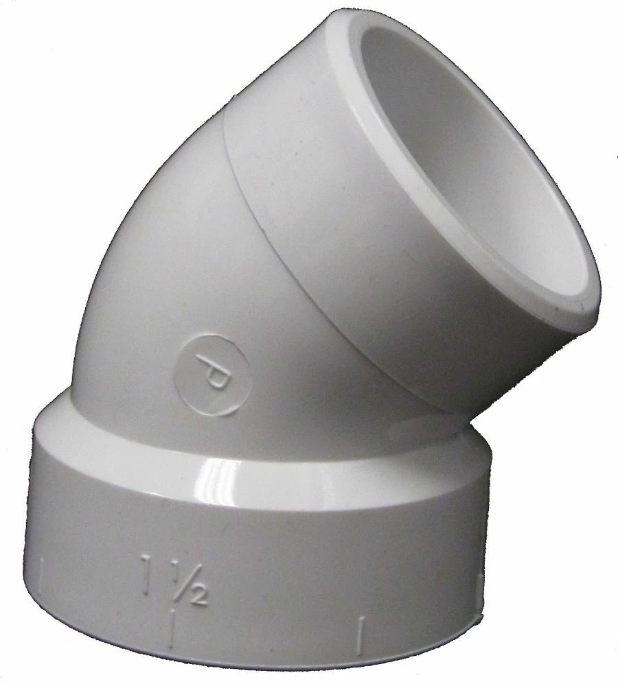 Lasco Fittings 2 Inch PVC 45 Degree Street Elbow DWV FPV SE45-2 - D320020BC - PVC Fittings 3 Lasco Fittings 2 Inch PVC 45 Degree Street Elbow DWV FPV SE45-2 - D320020BC - PVC Fittings