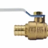 Apollo 3/4 Inch Brass PEX Barb Ball Valve - APXV3434 - Bathroom
