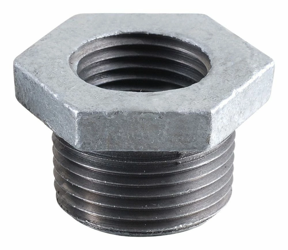 LDR Galvanized Hex Bushing 1-1/4" x 1" 311 B-1141 - Malleable Fittings 3 LDR Galvanized Hex Bushing 1-1/4" x 1" 311 B-1141 - Malleable Fittings