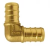 Apollo 1/2 Inch Brass PEX Barb 90 Degree Elbow - APXE12 - Bathroom