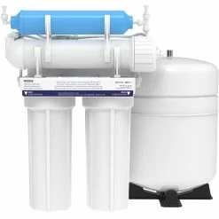 OMNIFilter 4 Stage Reverse Osmosis Filter System for TDS - Chemicals and Sodium Reduction - RO2050-S-S06 - Filtration