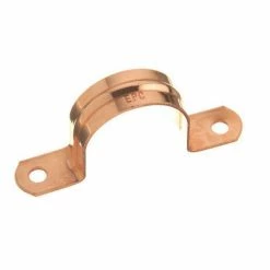 Elkhart Products Elkhart 3/4 Inch Copper WROT Tube Strap Lead Free - 10183005 - General Plumbing Hardware