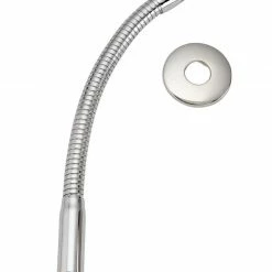 Stylewise by Keeney Flexible Shower Arm-Chrome-K780CP - Bathroom Accessories
