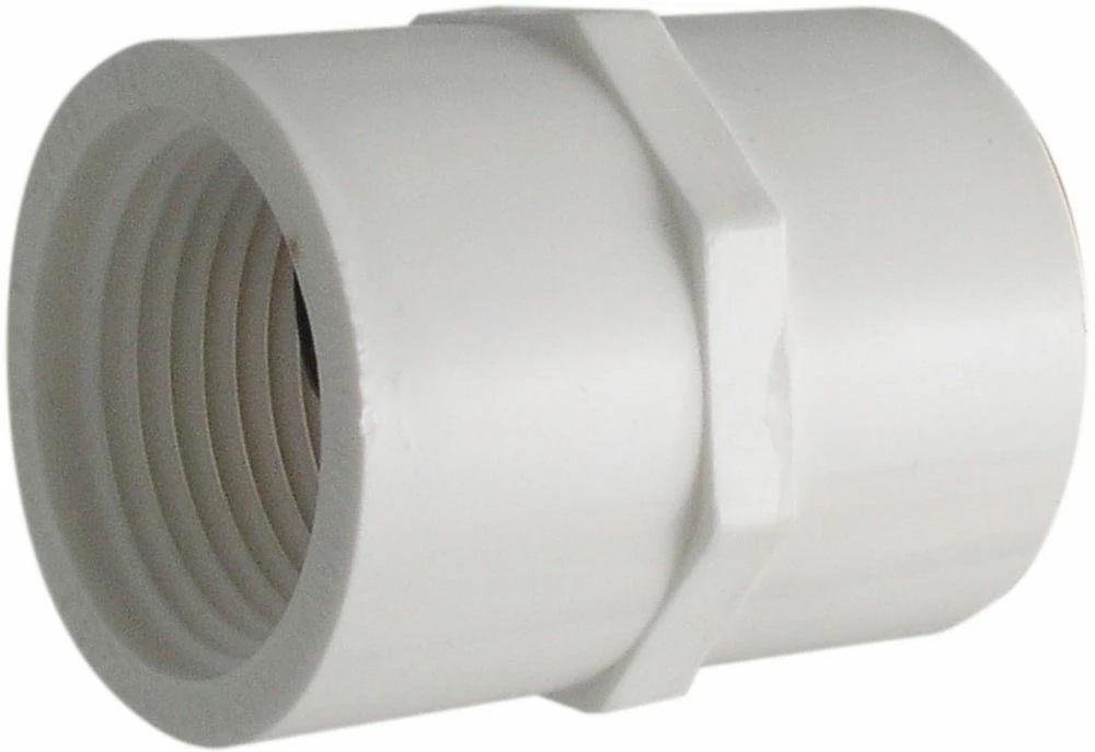 Lasco Fittings 1/2 Inch Sched. 40-PVC Slip x F.I.P. Female Adapter FP4FA-12 - 435005BC - PVC Fittings 4 Lasco Fittings 1/2 Inch Sched. 40-PVC Slip x F.I.P. Female Adapter FP4FA-12 - 435005BC - PVC Fittings - Image 2