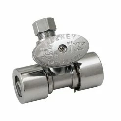 Keeney Qtr Turn In Line Valve K2802PCPO - Bathroom Accessories