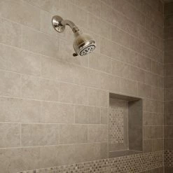 Stylewise by Keeney 5 Function Shower Head-1.8 GPM -Brushed Nickel-K701BN - Bathroom Accessories -Plumbing Sales 2022 53a8ff2f2918fc913bdb0c43bc6d08b505a13a5a 2516401