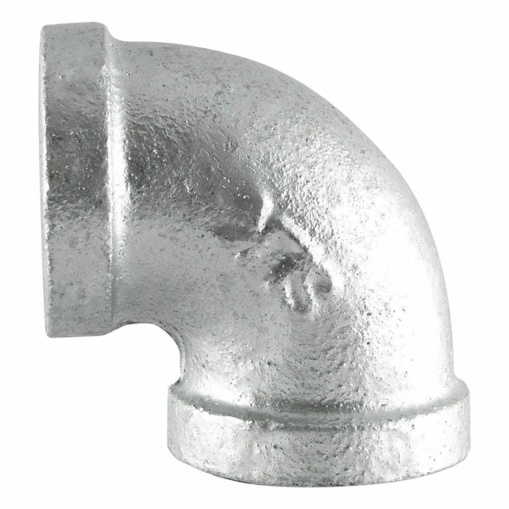 LDR Galvanized 90 Degree Elbow 1" 311 E90-1 - Malleable Fittings 4 LDR Galvanized 90 Degree Elbow 1" 311 E90-1 - Malleable Fittings - Image 2