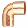 Elkhart Products Elkhart 3/4 Inch Fitting x Cup Copper WROT 90 Degree Street Elbow Close Ruff Lead Free - 10131408 - General Plumbing Hardware