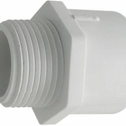 Lasco Fittings 3/4 Inch Slip x Slip x M.I.P. Sched. 40-PVC Male Adapter FP4 MA-34 - 436007BC - PVC Fittings