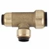 Elkhart Products Tectite 3/4 Inch x 1/2 Inch x 1/2 Inch Push-Fit x Push-Fit x Push-Fit Brass Tee Lead Free - 10155490 - General Plumbing Hardware -Plumbing Sales 2022 6dee1aceb0b981378f2746c7983c9494f160bead 25300024 25300024 image 10155490