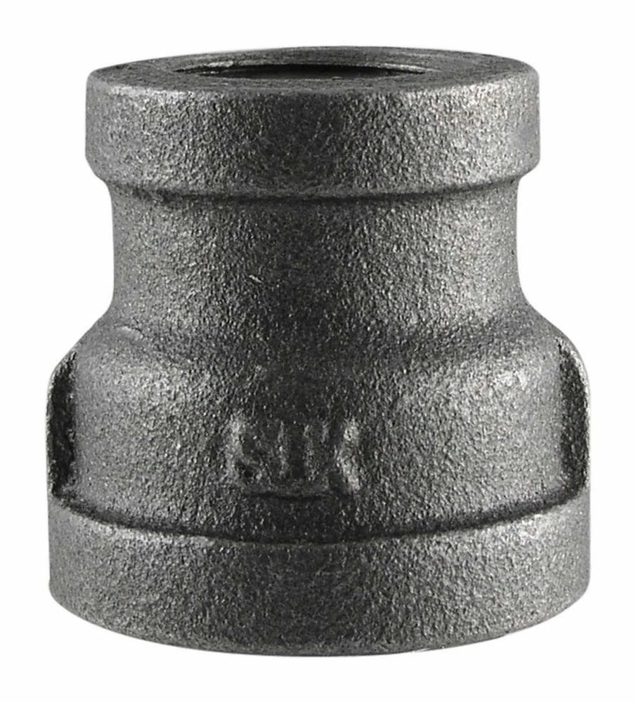 LDR Black Reducing Coupling 1" x 3/4" 310 RC-134 - Malleable Fittings 4 LDR Black Reducing Coupling 1" x 3/4" 310 RC-134 - Malleable Fittings - Image 2