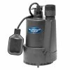 Superior Pump 1/3 HP Submersible Thermoplastic Sump Pump with Tethered Float Switch - 92330 - Pumps & Wells