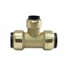 Elkhart Products Tectite 3/4 Inch x 3/4 Inch x 1/2 Inch Push-Fit x Push-Fit x Push-Fit Brass Tee Lead Free - 10155494 - General Plumbing Hardware -Plumbing Sales 2022 7a60d84b3143592fd793a6d0590d8dd79792feb2 25300022 25300022 image 10155494