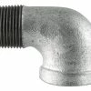 LDR Galvanized 90 Degree Street Elbow 1/2" 311 SE90-12 - Malleable Fittings