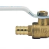 Apollo 1/2 Inch Brass PEX Barb Ball Valve - APXV1212 - Bathroom