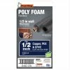 Frost King 6' x 1/2" Pipe Insulation, Fits 1/2" Copper Pipe And 1/4" Iron Pipe - 5P10XB6 - Plumbing Hardware & Tools