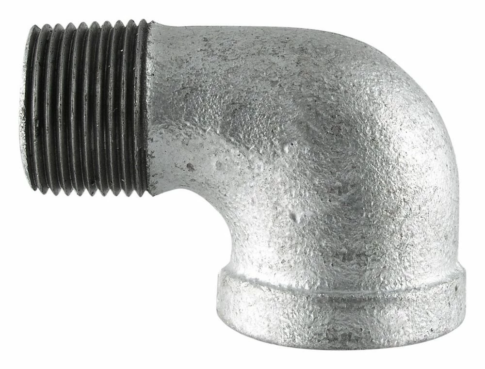 LDR Galvanized 90 Degree Street Elbow 1/8" 311 SE90-18 - Malleable Fittings 3 LDR Galvanized 90 Degree Street Elbow 1/8" 311 SE90-18 - Malleable Fittings
