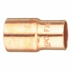 Elkhart Products Elkhart 3/4 Inch x 1/2 Inch Fitting x Cup Copper WROT Reducing Coupling Lead Free - 10132064 - General Plumbing Hardware