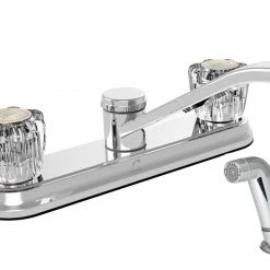 Belanger by Keeney Hybrid Kitchen Faucet -Dual Handles-EBA67WCP - General Plumbing Hardware