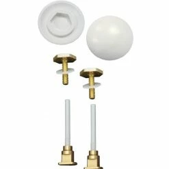 Keeney Ez Install Toilet Bolts And Caps K835-171 - Bathroom Accessories