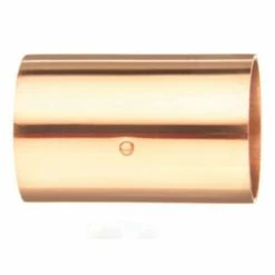 Elkhart Products Elkhart 1/2 Inch Cup x Cup Copper WROT Coupling with Stop Lead Free - 10130900 - General Plumbing Hardware