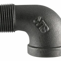 LDR Black 90 Degree Street Elbow 3/8" 310 SE90-38 - Malleable Fittings