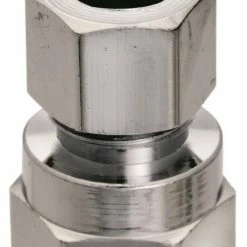 Plumb Pak Straight Connector 3/8 FIP x 3/8 Inch OD - PP71PCLF - General Plumbing Hardware