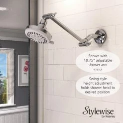 Stylewise by Keeney 5 Function Shower Head- 1.8 GPM-Chrome-K702CP - Bathroom Accessories -Plumbing Sales 2022 fc692da1fa2530708b4ce7a779d152d762312aa7 25270411 6